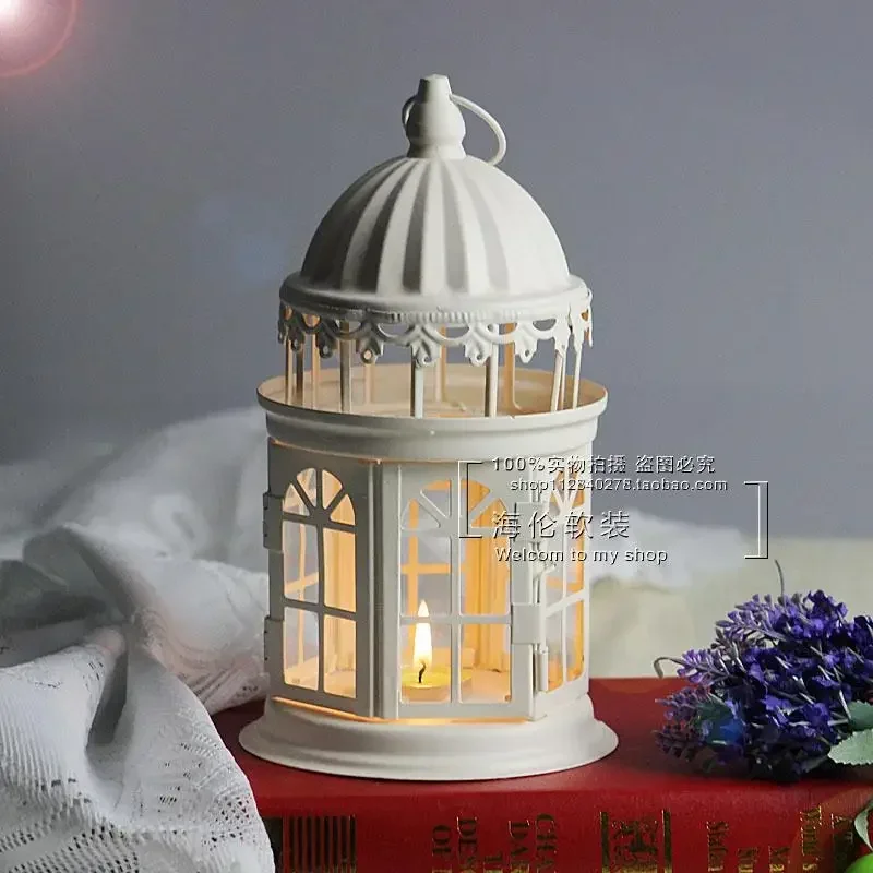 Scented Candle Luxury - -Metal Luxury Candle Holder Vintage Scented