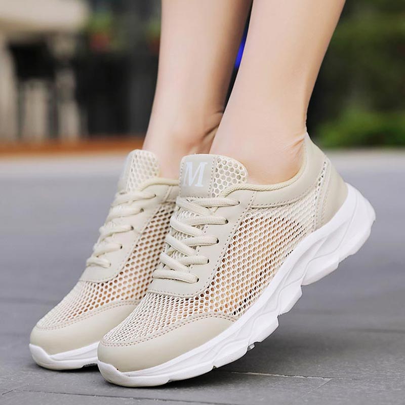 Luxury Lifestyle Hospitality - Summer Breathable Sneakers Women Mesh Women's