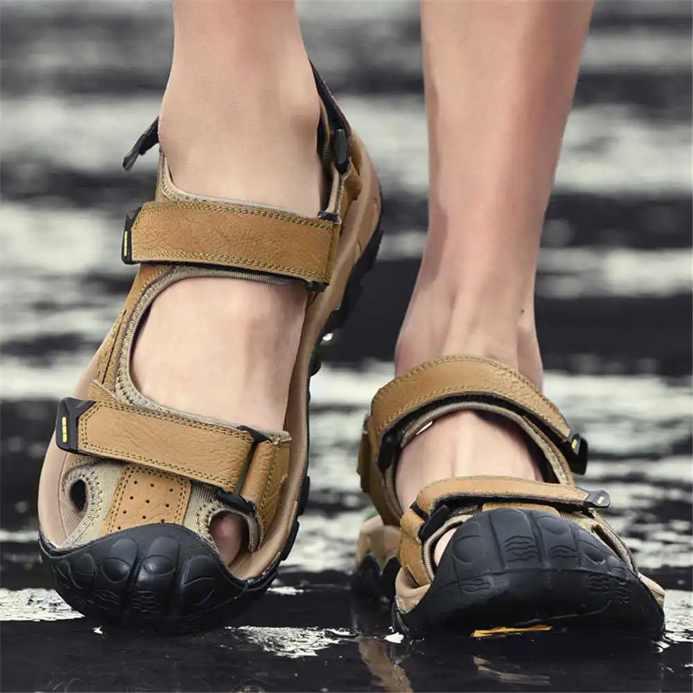 Luxury Lifestyle Hospitality - Number 44 Natural Cowhide Water Slippers