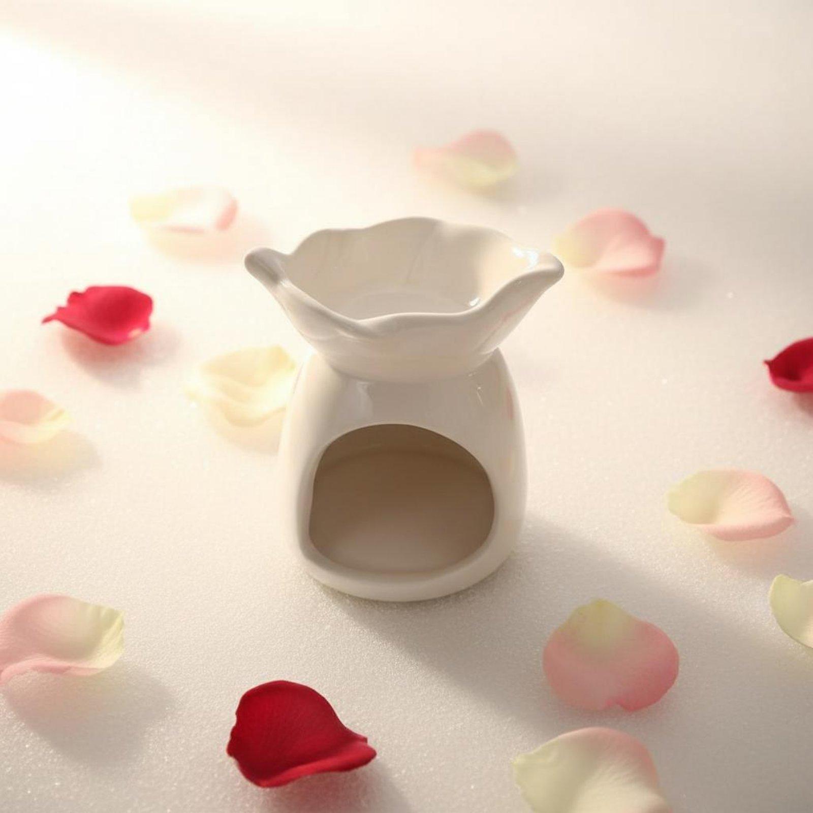 Scented Candle Luxury - Ceramic Scented Candle Holder Essential Oil