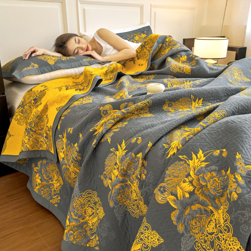 Cashmere Throw Blanket - Cotton Gauze Muslin Blanket Class A