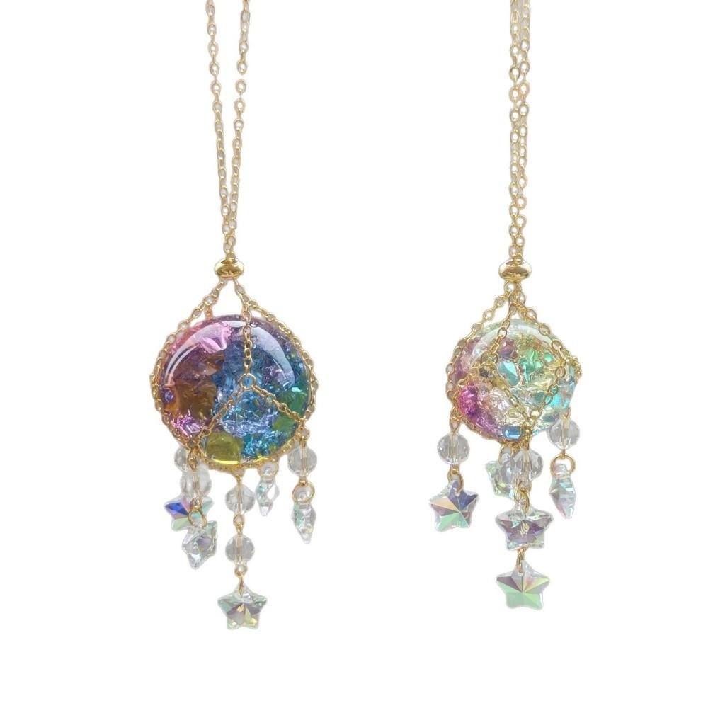 Transparent Crystal Glass Sun  - Crystal Ball Decor recension och pris