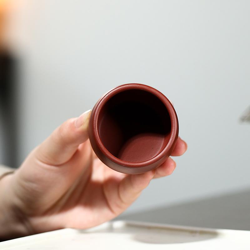Yixing Purple Clay Travel Tea  - Handmade Ceramic Mug recension och pris