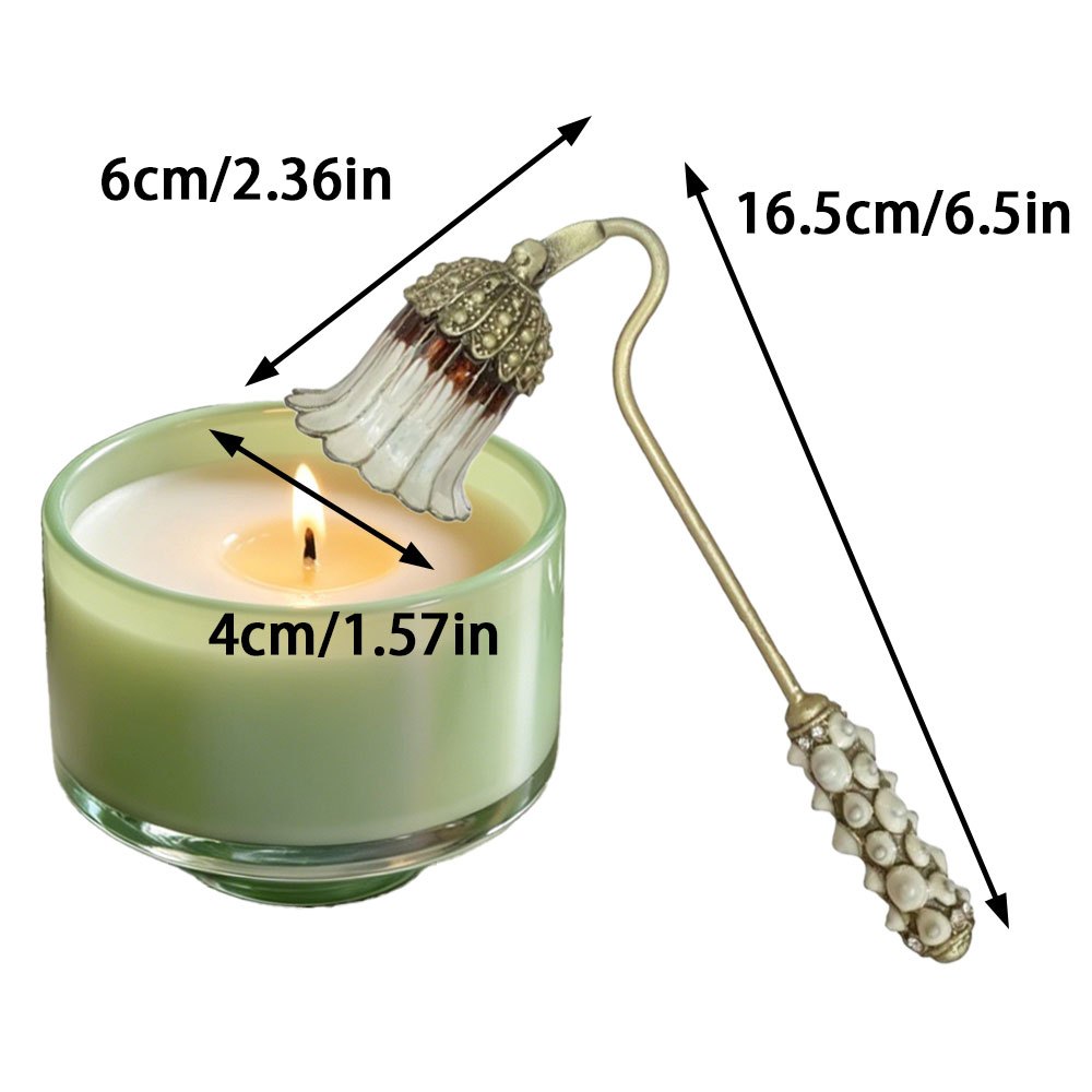 Vintage Enamel Rhinestone Cand - Scented Candle Luxury recension och pris