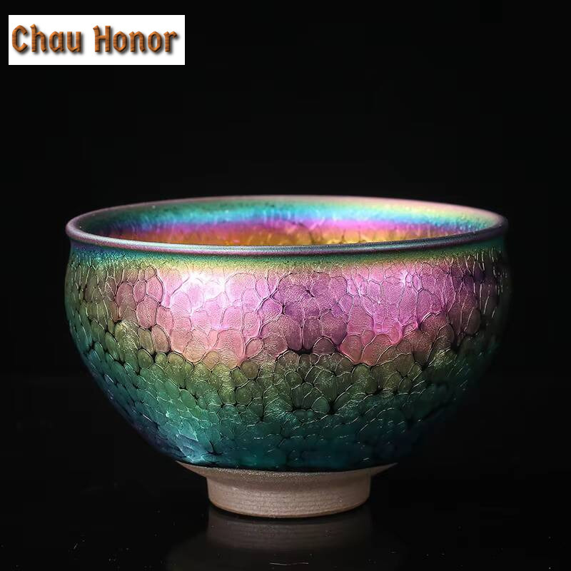 Boutique Colorful Jianzhan Kil - Handmade Ceramic Mug recension och pris