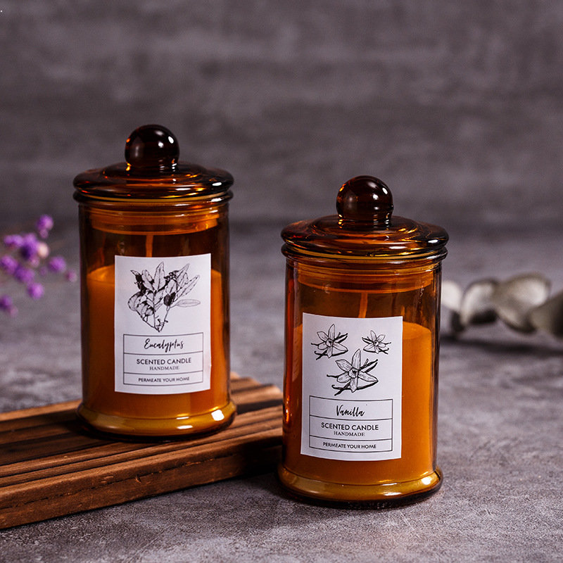 Vintage Glass Jar Scented Cand - Scented Candle Luxury recension och pris