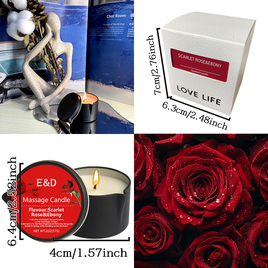 Massage Oil Candle,for Stress  - Scented Candle Luxury recension och pris