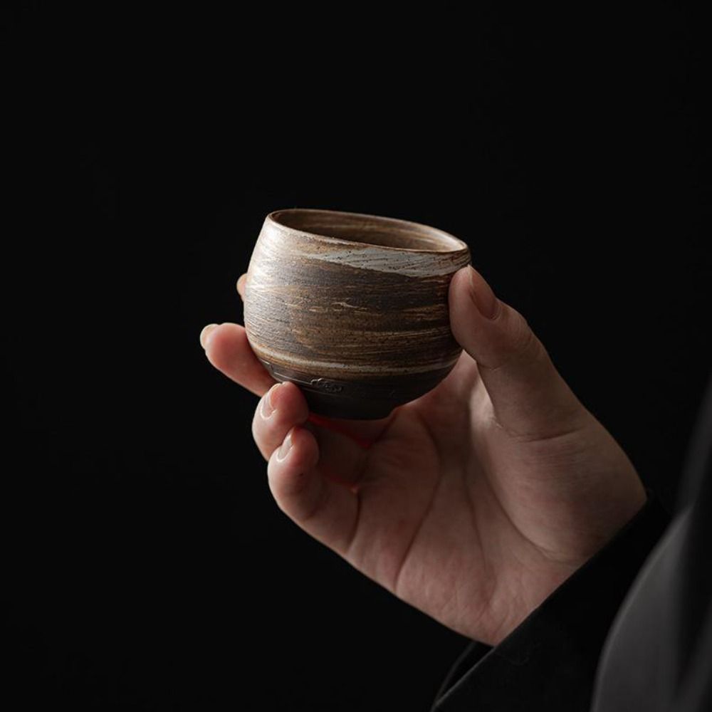 Kung Fu Tea Set Japanese Stone - Handmade Ceramic Mug recension och pris