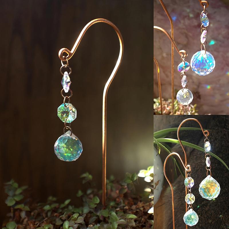 1Pcs Garden Lawn Decoration Su - Crystal Ball Decor recension och pris