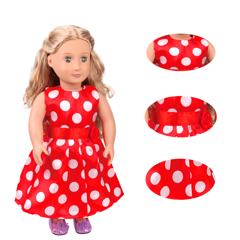 18 Inch Doll Girl Rose Belt Dr - Luxury Lifestyle Dress recension och pris