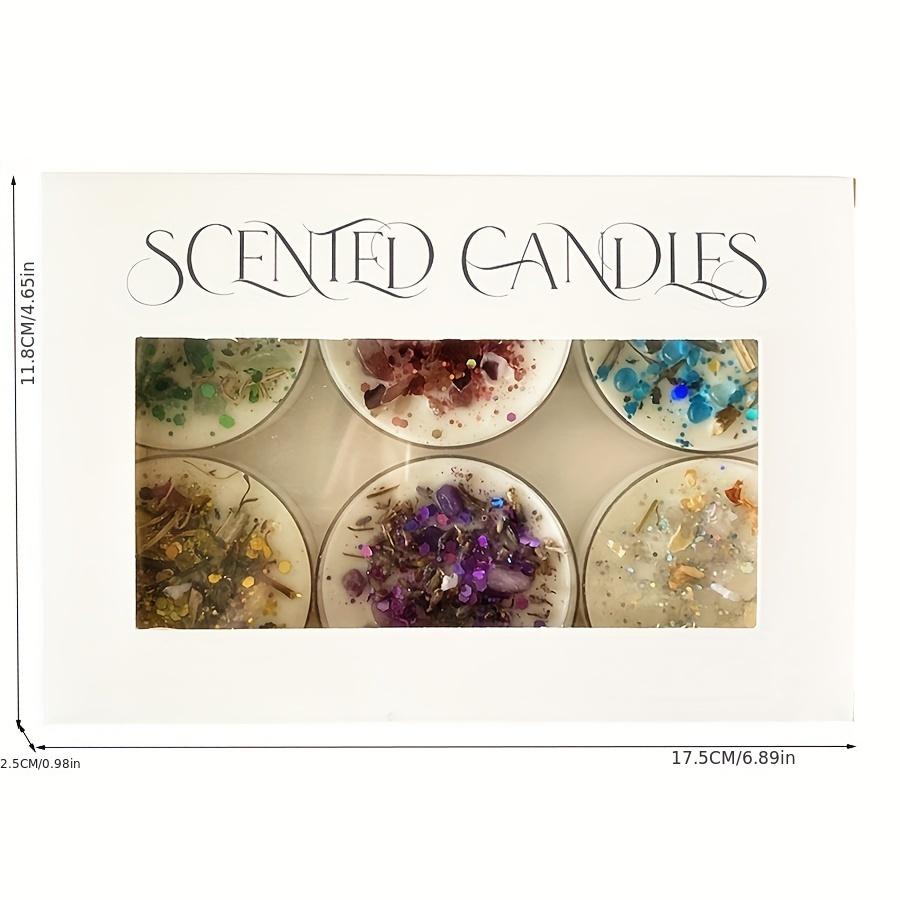 Set of 6 Scented Candles Fragr - Scented Candle Luxury recension och pris