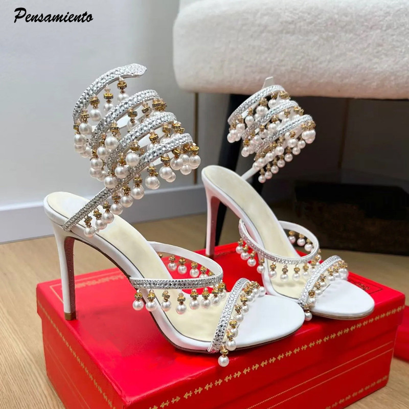 Luxury Rhinestones Pearls Tass - Luxury Lifestyle recension och pris