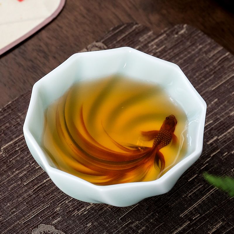 Creative Celadon Teacups Handm - Handmade Ceramic Mug recension och pris