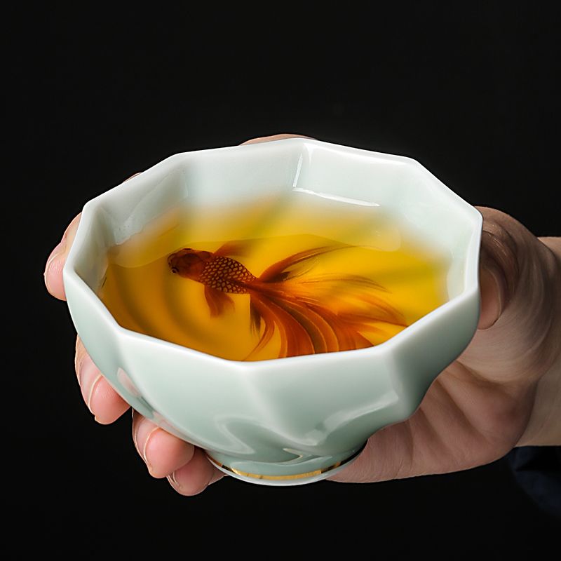 Creative Celadon Teacups Handm - Handmade Ceramic Mug recension och pris