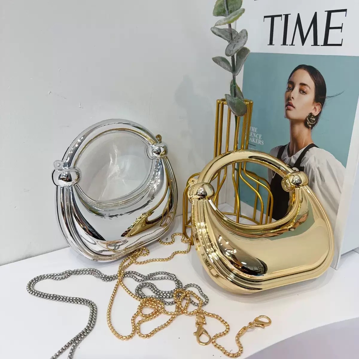 Mini Golden Evening Bag Purses - Luxury Lifestyle recension och pris