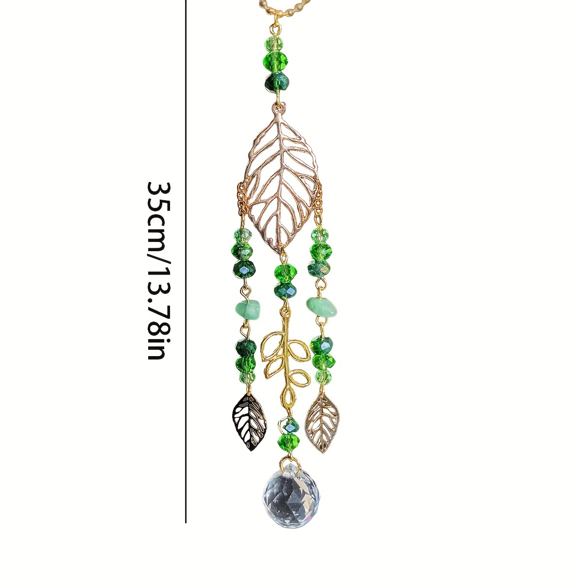 Green Crystal Suncatcher Hangi - Crystal Ball Decor recension och pris