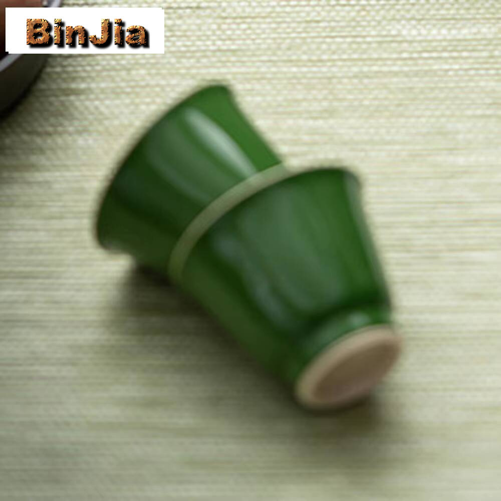 2pc/set Blackish Green Handmad - Handmade Ceramic Mug recension och pris