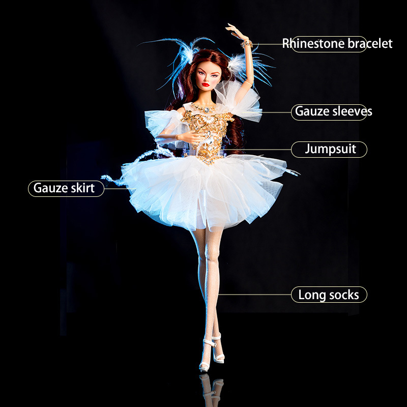 1/6 32cm FR Supermodel Doll Cl - Luxury Lifestyle Dress recension och pris