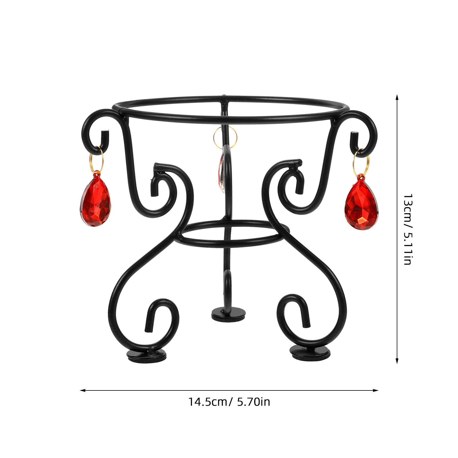 Metal Gazing Ball Stand Outdoo - Crystal Ball Decor recension och pris