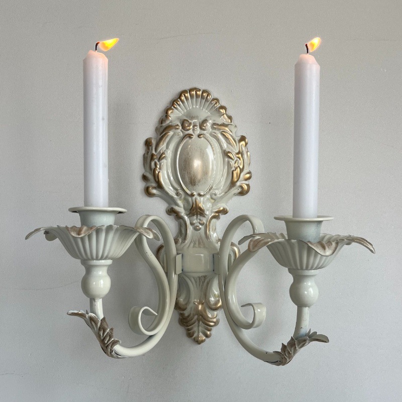 Iron Antique Wall Mounted Cand - Scented Candle Luxury recension och pris
