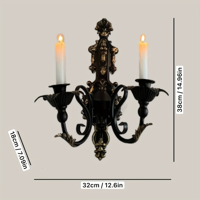Iron Antique Wall Mounted Cand - Scented Candle Luxury recension och pris